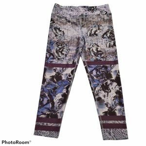 LOT of 2 Evolution and Creation graphic print leggings